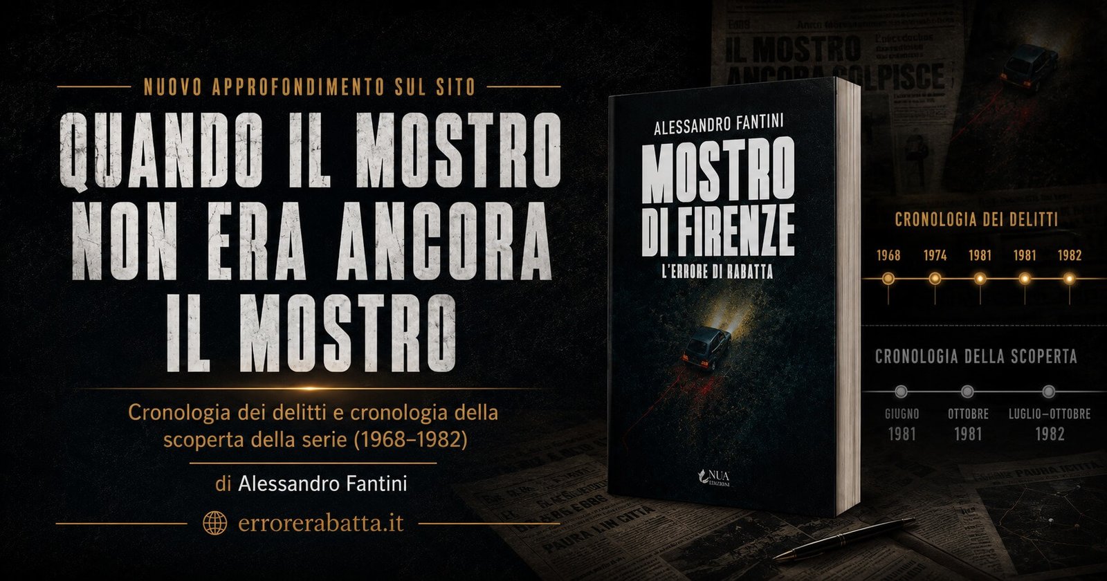 Copertina grafica dell’approfondimento Quando il Mostro non era ancora il Mostro